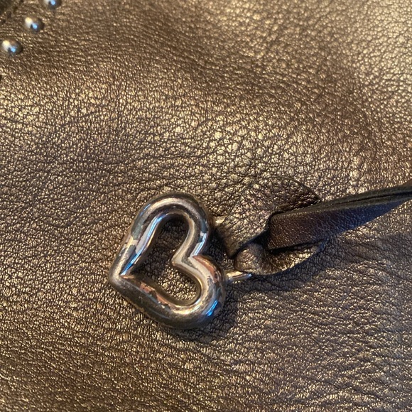 Pewter colored Brighton purse. Top and side pockets have magnetic closure. - Picture 9 of 11